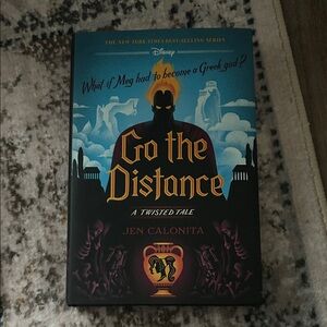 Disney Go the Distance Blue and Black Cover